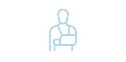 Hand and wrist area of expertise icon