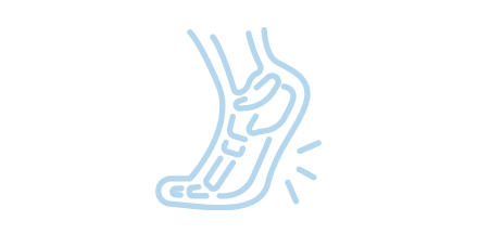 Foot and ankle area of expertise icon
